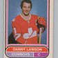 1975-76 O-Pee-Chee WHA #86 Danny Lawson  Calgary Cowboys  V103232 Image 1