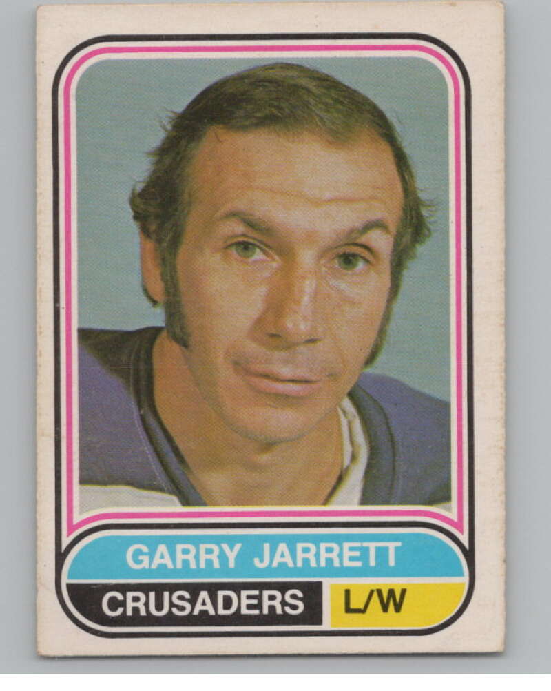 1975-76 O-Pee-Chee WHA #87 Gary Jarrett  Cleveland Crusaders  V103234 Image 1