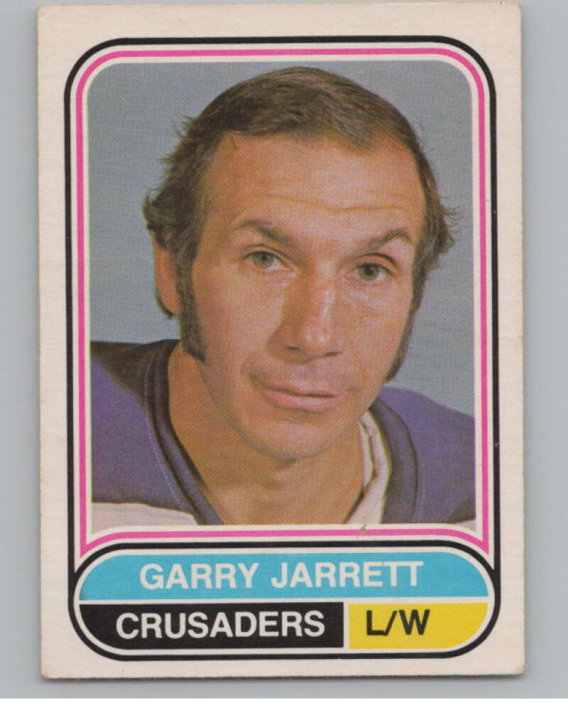 1975-76 O-Pee-Chee WHA #87 Gary Jarrett  Cleveland Crusaders  V103235 Image 1