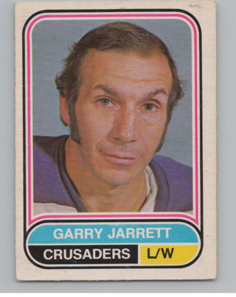 1975-76 O-Pee-Chee WHA #87 Gary Jarrett  Cleveland Crusaders  V103236 Image 1