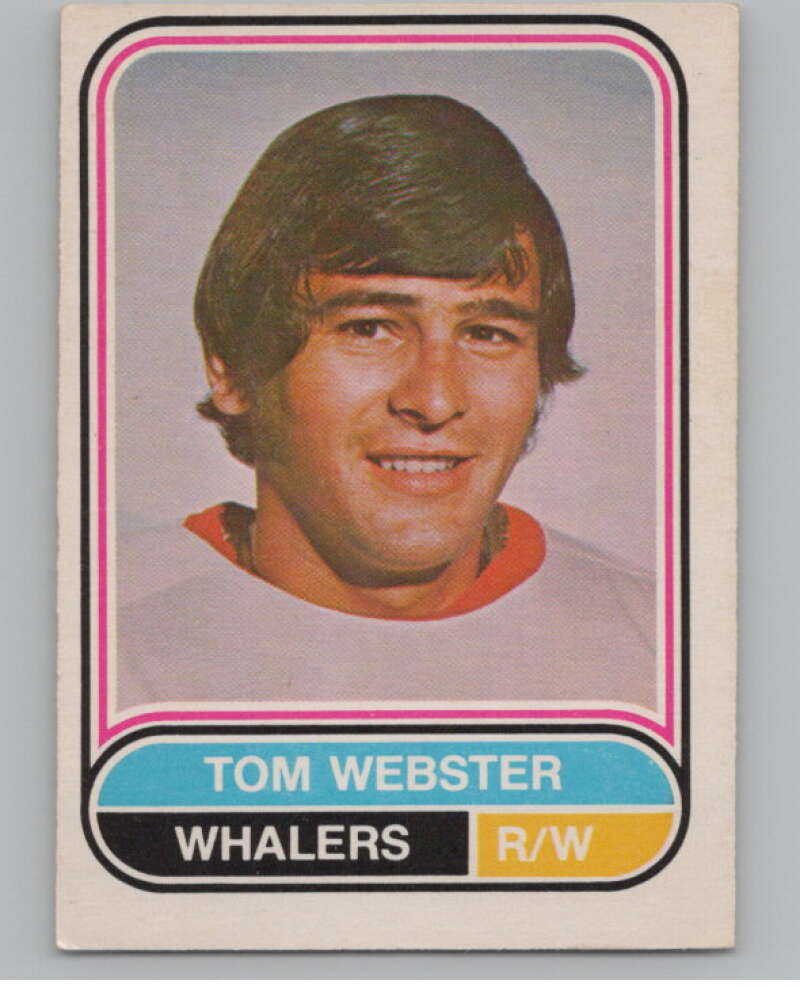 1975-76 O-Pee-Chee WHA #95 Tom Webster  New England Whalers  V103246 Image 1