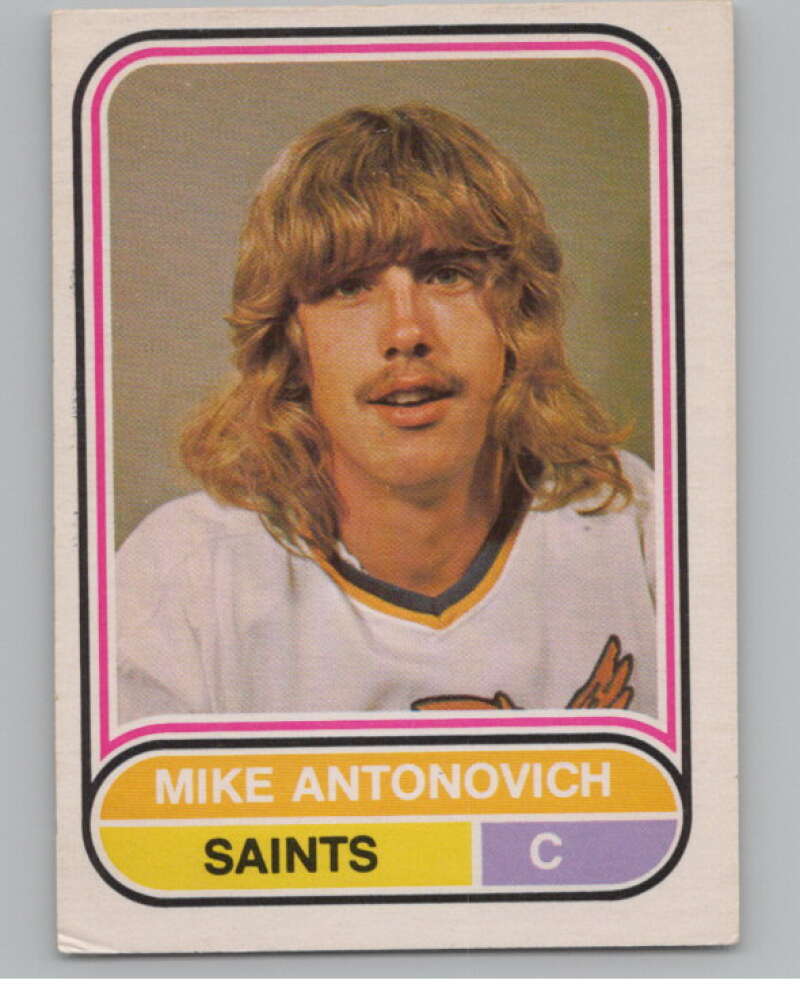 1975-76 O-Pee-Chee WHA #111 Mike Antonovich  Minnesota Fighting Saints  V103262 Image 1