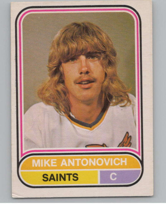 1975-76 O-Pee-Chee WHA #111 Mike Antonovich  Minnesota Fighting Saints  V103262 Image 1