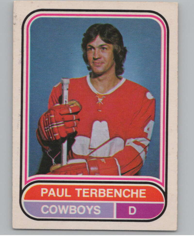 1975-76 O-Pee-Chee WHA #112 Paul Terbenche  Calgary Cowboys  V103264 Image 1