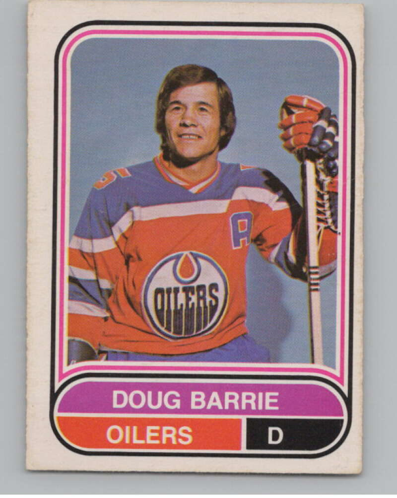 1975-76 O-Pee-Chee WHA #117 Doug Barrie  Edmonton Oilers  V103271 Image 1