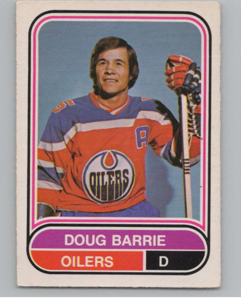 1975-76 O-Pee-Chee WHA #117 Doug Barrie  Edmonton Oilers  V103272 Image 1