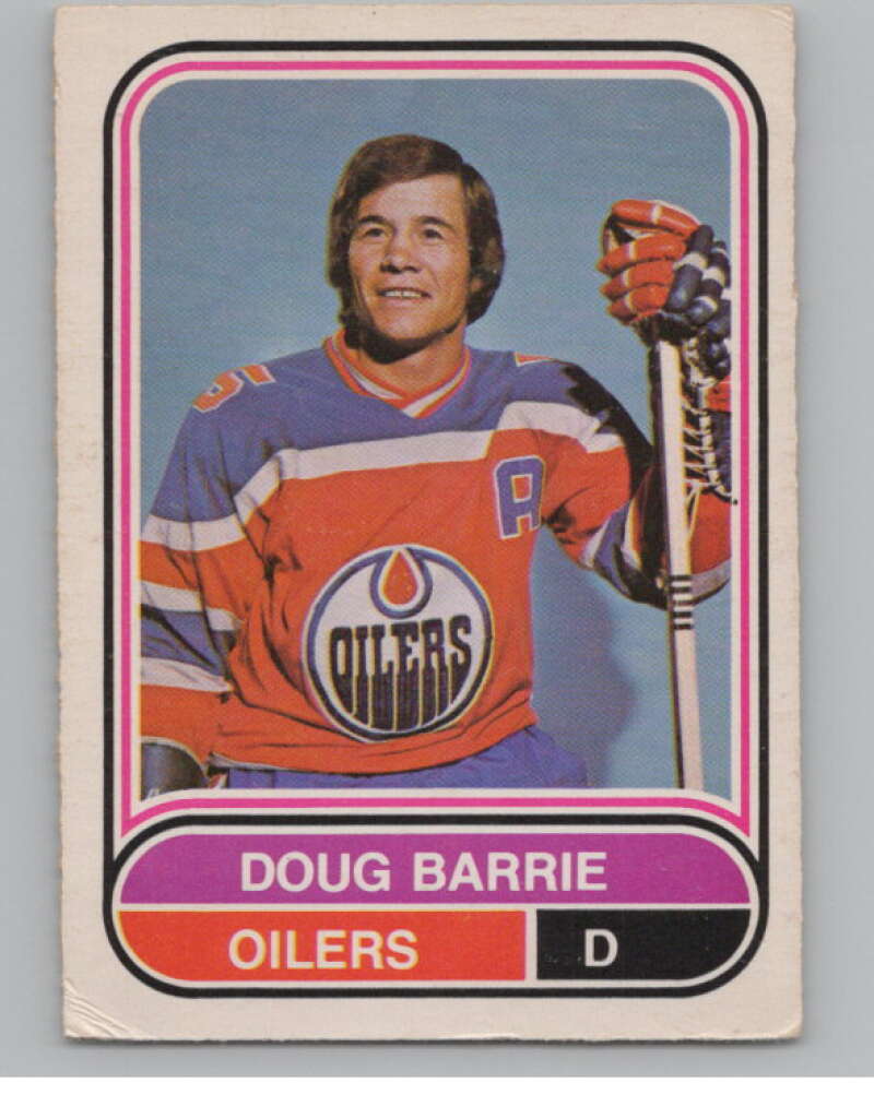 1975-76 O-Pee-Chee WHA #117 Doug Barrie  Edmonton Oilers  V103273 Image 1