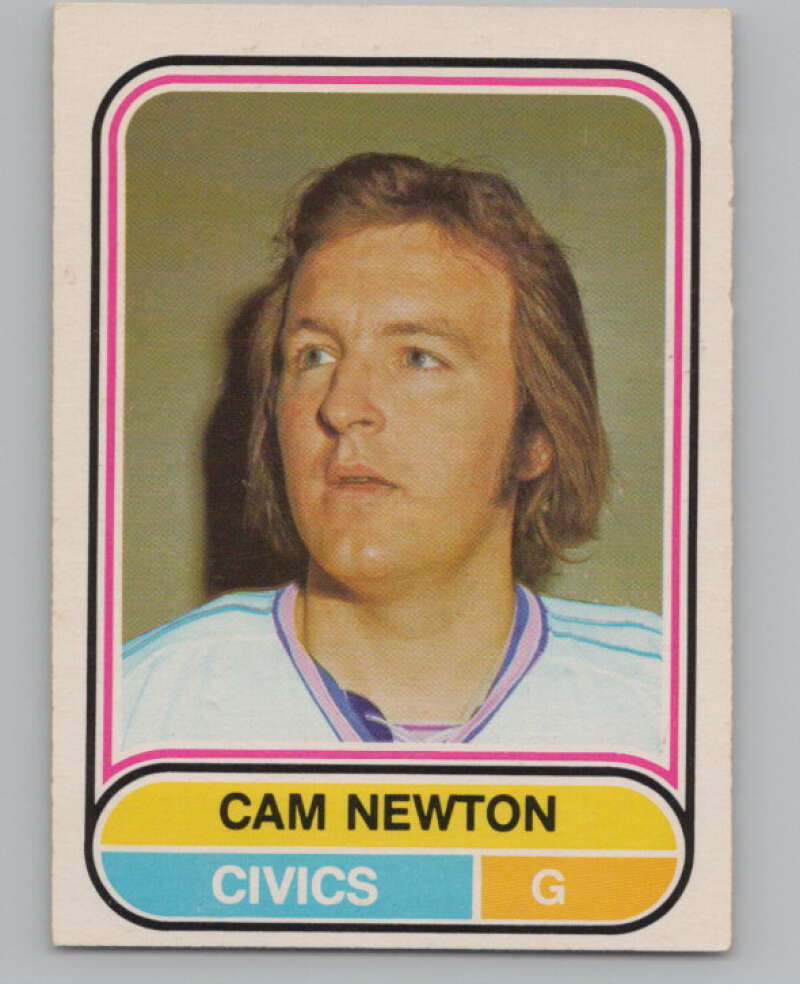 1975-76 O-Pee-Chee WHA #119 Cam Newton  RC Rookie Ottawa Civics  V103276 Image 1