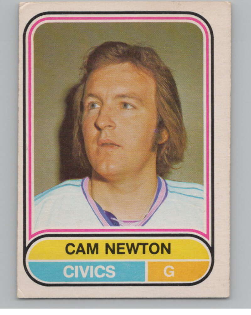 1975-76 O-Pee-Chee WHA #119 Cam Newton  RC Rookie Ottawa Civics  V103277 Image 1