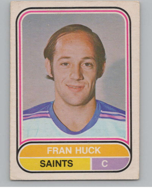 1975-76 O-Pee-Chee WHA #121 Fran Huck  Minnesota Fighting Saints  V103280 Image 1