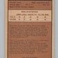 1975-76 O-Pee-Chee WHA #122 Tony Featherstone  Toronto Toros  V103283 Image 2