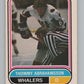1975-76 O-Pee-Chee WHA #127 Thommy Abrahamsson RC Rookie Whalers  V103287 Image 1