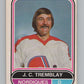 1975-76 O-Pee-Chee WHA #130 J.C. Tremblay  Quebec Nordiques  V103294 Image 1