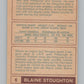 1977-78 O-Pee-Chee WHA #6 Blaine Stoughton  Cincinnati Stingers  V103299 Image 2