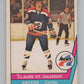 1977-78 O-Pee-Chee WHA #7 Claude St. Sauveur  Indianapolis Racers  V103300 Image 1