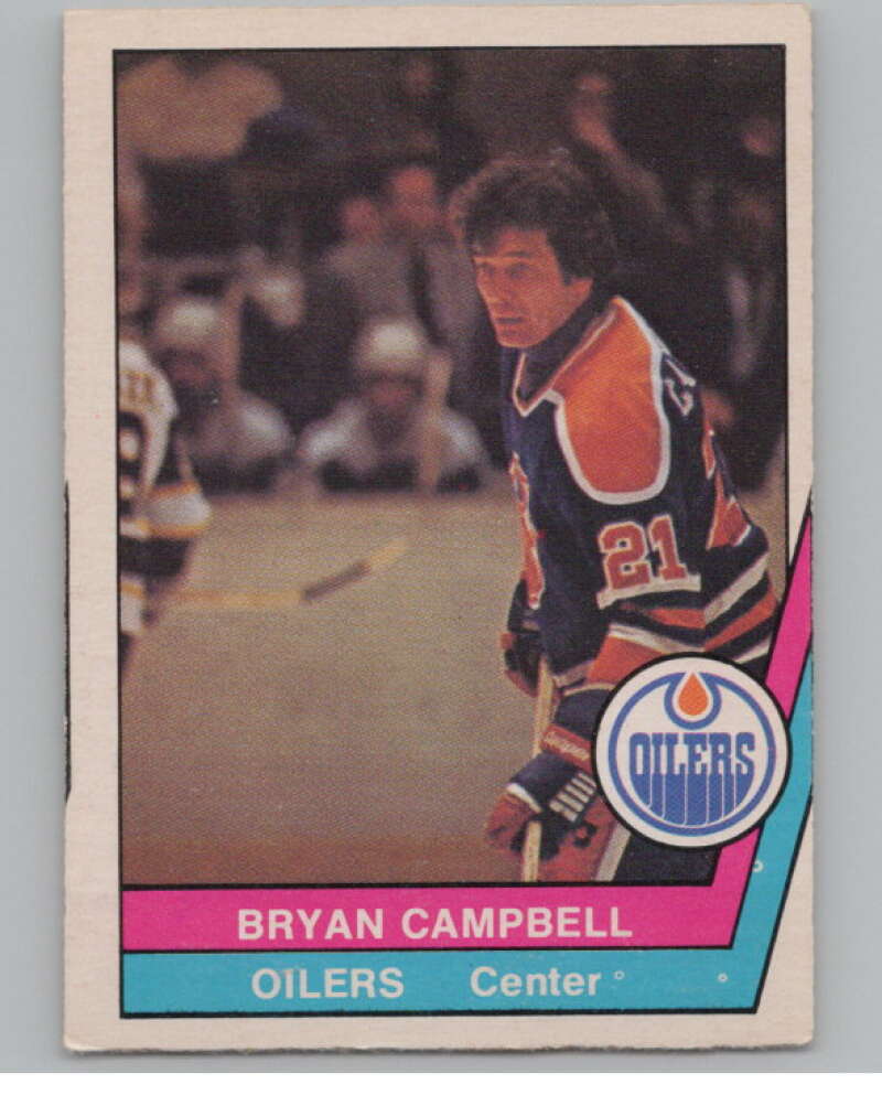 1977-78 O-Pee-Chee WHA #22 Bryan Campbell  Edmonton Oilers  V103306 Image 1