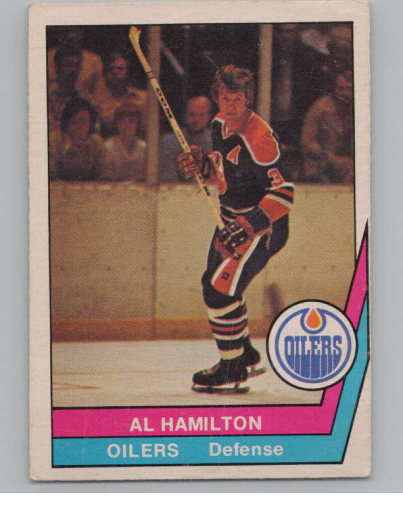 1977-78 O-Pee-Chee WHA #40 Al Hamilton  Edmonton Oilers  V103315 Image 1