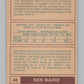 1977-78 O-Pee-Chee WHA #46 Ken Baird  Edmonton Oilers  V103319 Image 2