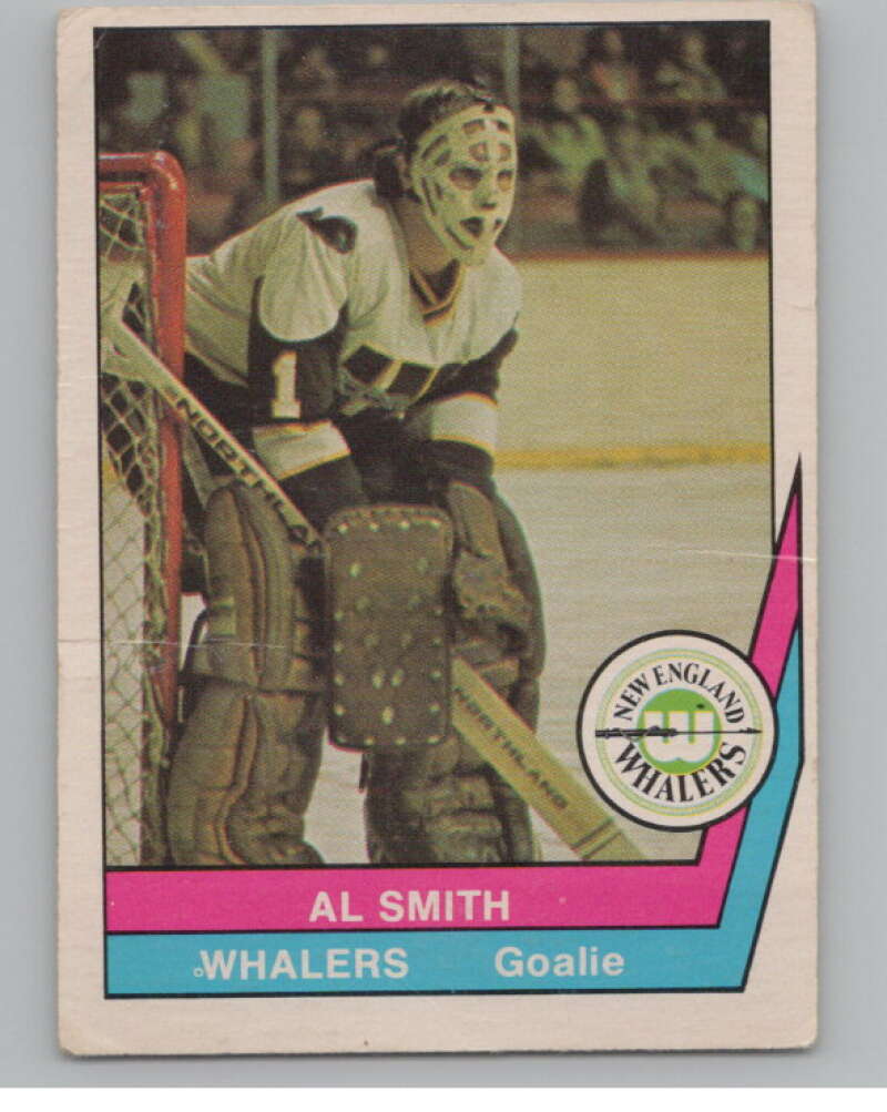 1977-78 O-Pee-Chee WHA #49 Al Smith  New England Whalers  V103320 Image 1