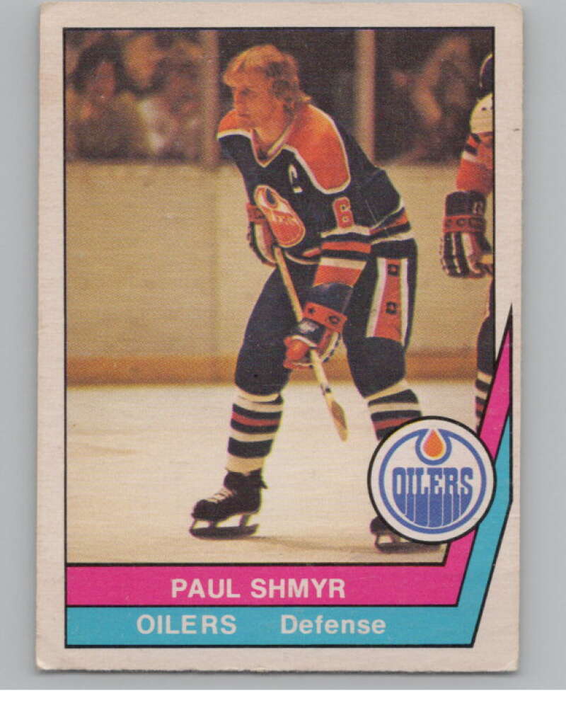 1977-78 O-Pee-Chee WHA #59 Paul Shmyr  Edmonton Oilers  V103324 Image 1