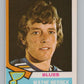 1974-75 O-Pee-Chee #66 Wayne Merrick NHL RC Rookie St. Louis Blues  V103344 Image 1