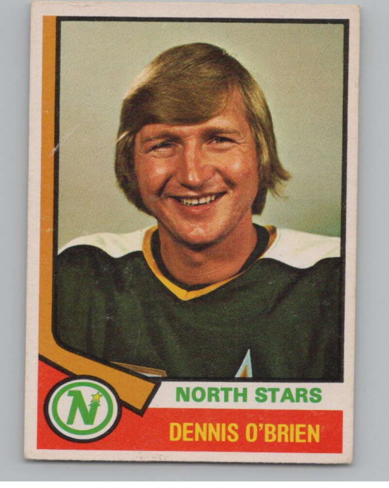 1974-75 O-Pee-Chee #96 Dennis O'Brien NHL Minnesota North Stars  V103350 Image 1
