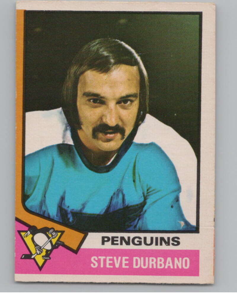 1974-75 O-Pee-Chee #106 Steve Durbano NHL Pittsburgh Penguins  V103352 Image 1