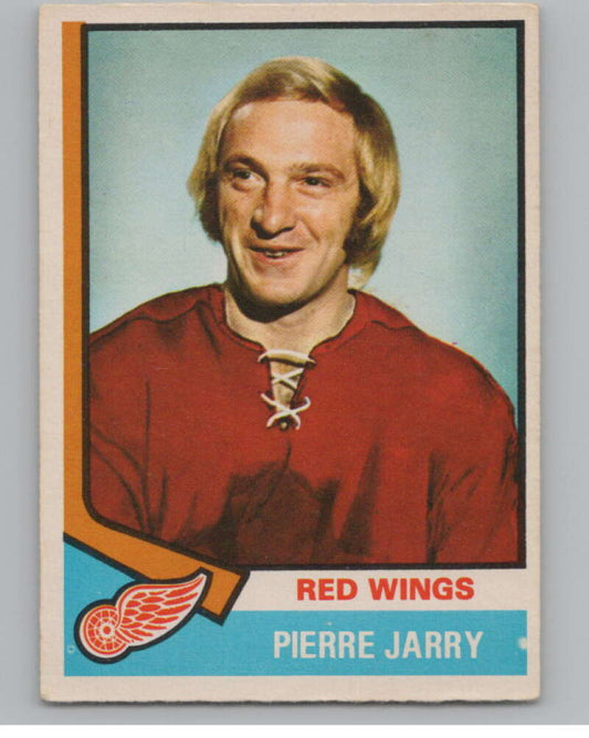 1974-75 O-Pee-Chee #171 Pierre Jarry NHL Detroit Red Wings  V103371 Image 1