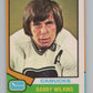 1974-75 O-Pee-Chee #182 Barry Wilkins NHL Vancouver Canucks  V103375 Image 1