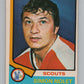 1974-75 O-Pee-Chee #187 Simon Nolet NHL Kansas City Scouts  V103380 Image 1