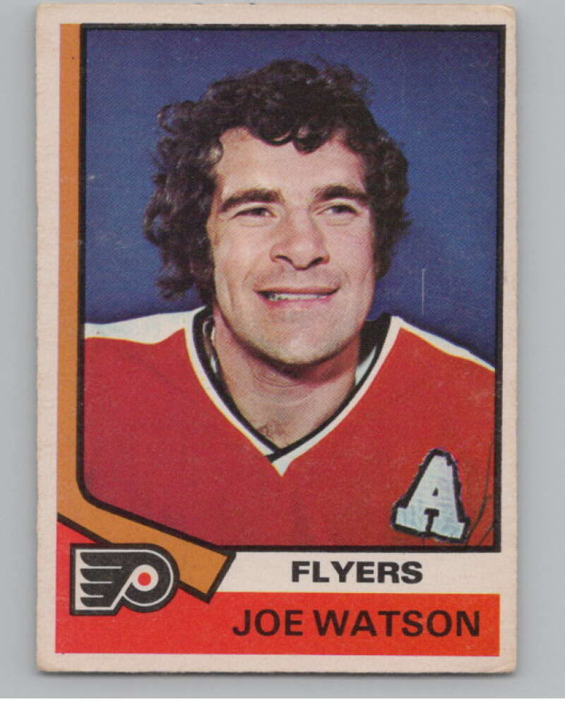 1974-75 O-Pee-Chee #217 Joe Watson NHL Philadelphia Flyers  V103400 Image 1