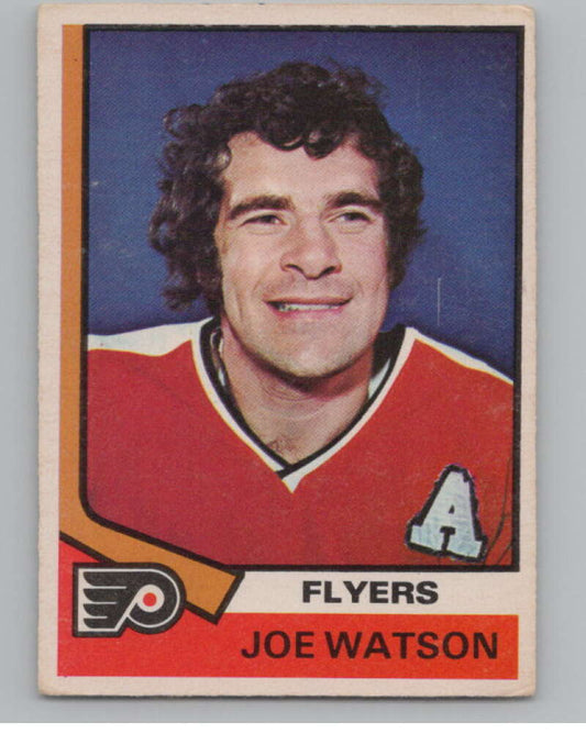 1974-75 O-Pee-Chee #217 Joe Watson NHL Philadelphia Flyers  V103400 Image 1