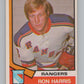 1974-75 O-Pee-Chee #276 Ron Harris NHL New York Rangers  V103416 Image 1