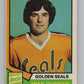 1974-75 O-Pee-Chee #278 Mike Christie RC Rookie Golden Seals V103418 Image 1
