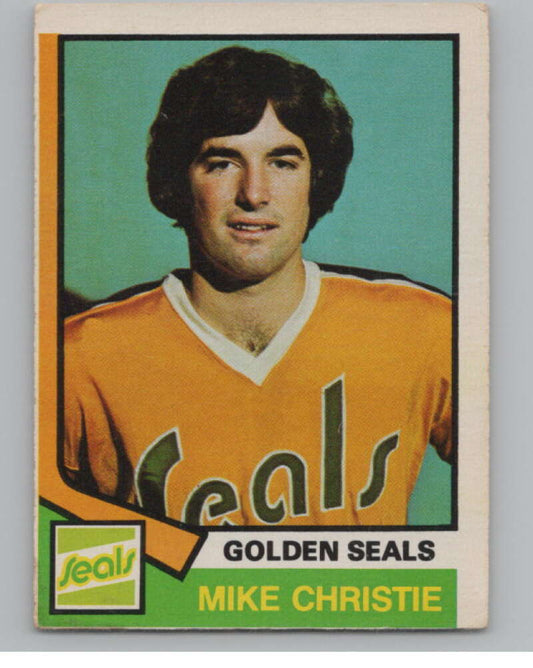 1974-75 O-Pee-Chee #278 Mike Christie RC Rookie Golden Seals V103418 Image 1