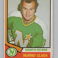 1974-75 O-Pee-Chee #291 Murray Oliver NHL Minnesota North Stars  V103420 Image 1