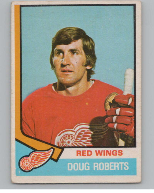 1974-75 O-Pee-Chee #312 Doug Roberts NHL Detroit Red Wings  V103424 Image 1