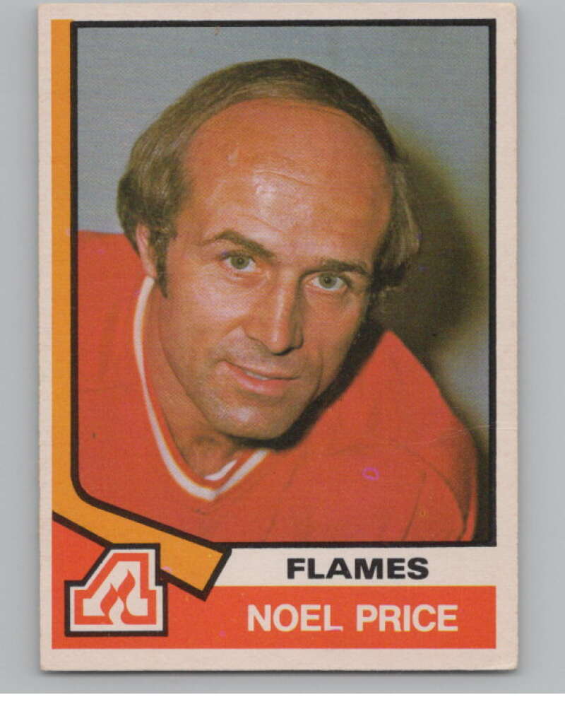 1974-75 O-Pee-Chee #356 Noel Price NHL Atlanta Flames  V103441 Image 1