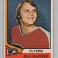 1974-75 O-Pee-Chee #8 Bill Barber  Philadelphia Flyers  V103456 Image 1