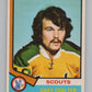 1974-75 O-Pee-Chee #17 Gary Coalter  RC Rookie Kansas City Scouts  V103463 Image 1