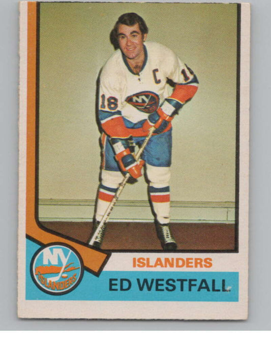 1974-75 O-Pee-Chee #32 Ed Westfall  New York Islanders  V103472 Image 1