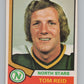 1974-75 O-Pee-Chee #52 Tom Reid  Minnesota North Stars  V103494 Image 1