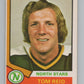 1974-75 O-Pee-Chee #52 Tom Reid  Minnesota North Stars  V103495 Image 1