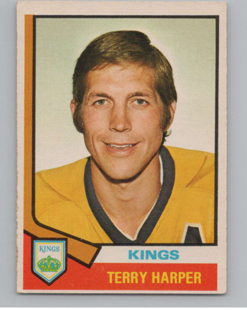1974-75 O-Pee-Chee #55 Terry Harper  Los Angeles Kings  V103496 Image 1
