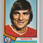 1974-75 O-Pee-Chee #73 Butch Deadmarsh  Kansas City Scouts  V103510 Image 1