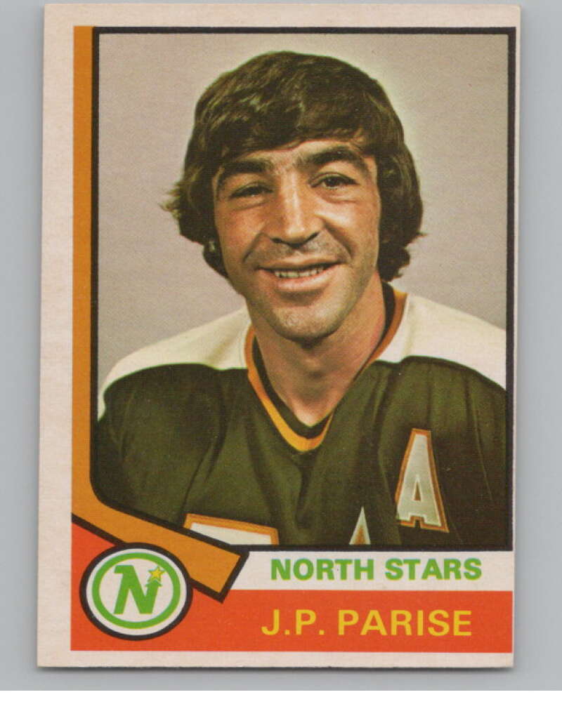 1974-75 O-Pee-Chee #83 J.P. Parise  Minnesota North Stars  V103520 Image 1