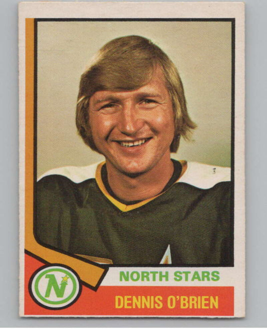 1974-75 O-Pee-Chee #96 Dennis O'Brien  Minnesota North Stars  V103531 Image 1
