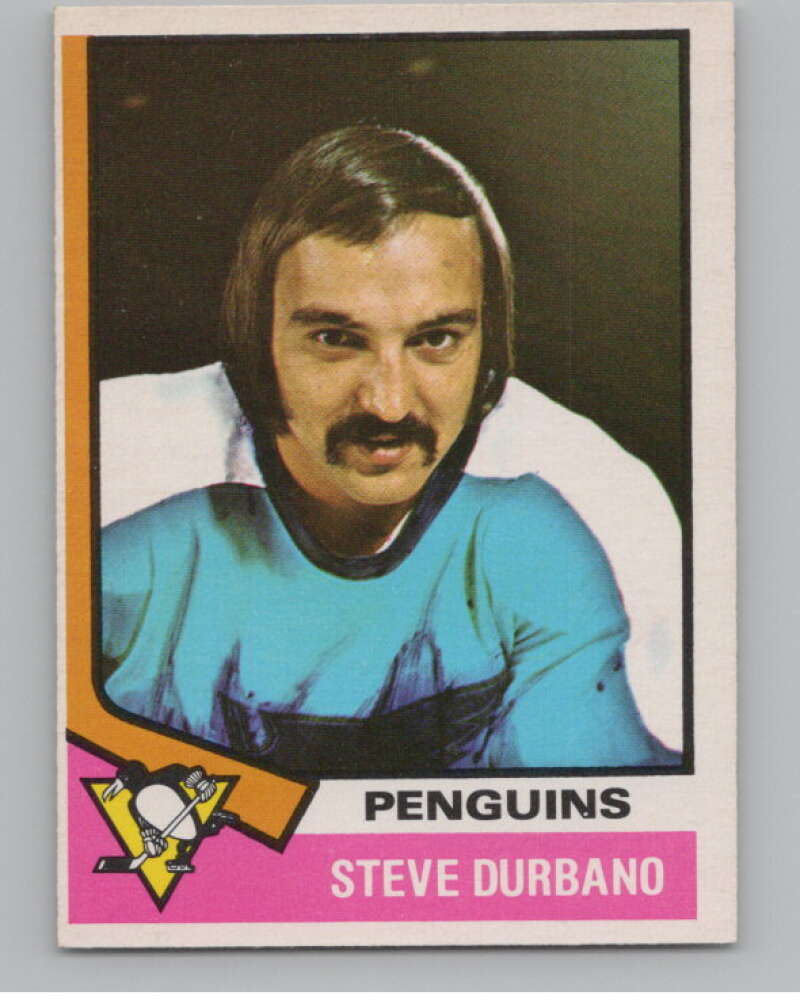 1974-75 O-Pee-Chee #106 Steve Durbano  Pittsburgh Penguins  V103541 Image 1