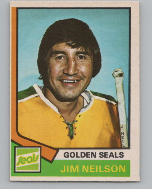 1974-75 O-Pee-Chee #109 Jim Neilson  California Golden Seals  V103550 Image 1