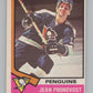 1974-75 O-Pee-Chee #110 Jean Pronovost  Pittsburgh Penguins  V103554 Image 1